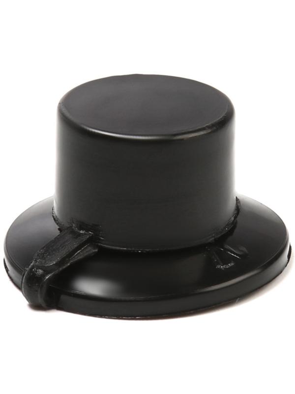 Шайба ТУНДРА, кровельная, с колпачком, М24, черная, 250 шт