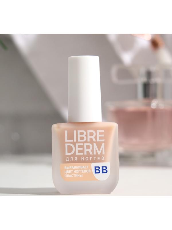 Лак для ногтей LIBREDERM ВВ выравнивает цвет и устраняет желтизну, 10 мл