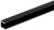 Торцевая планка для стеновой панели длина 4 мм, черная, 0,6 м