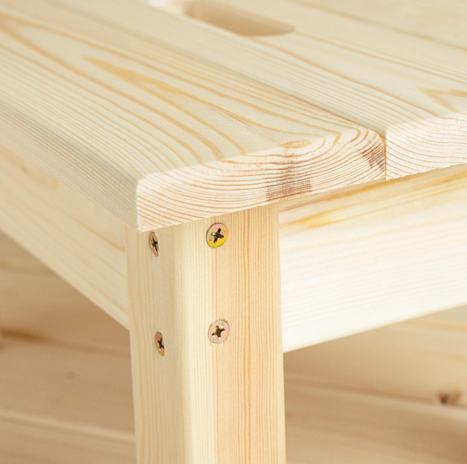 Ступенька для ванной, 39х27х19 см, хвоя