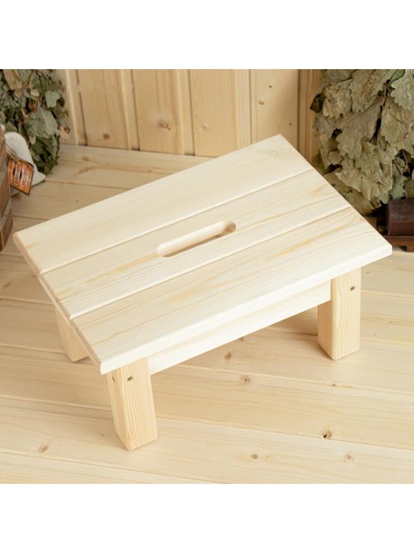 Ступенька для ванной, 39х27х19 см, хвоя