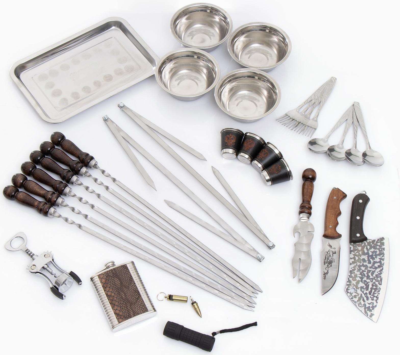 Набор с шампурами подарочный 