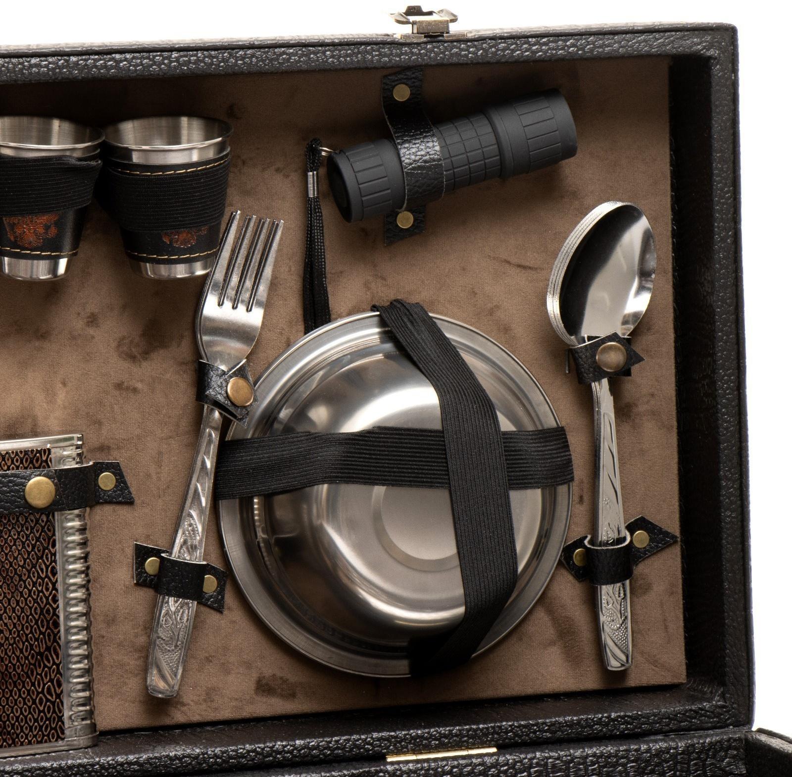 Набор с шампурами подарочный 