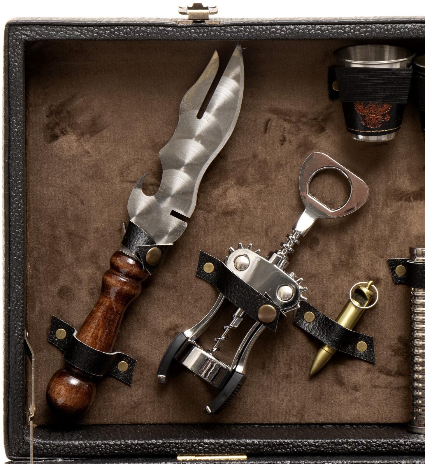 Набор с шампурами подарочный 