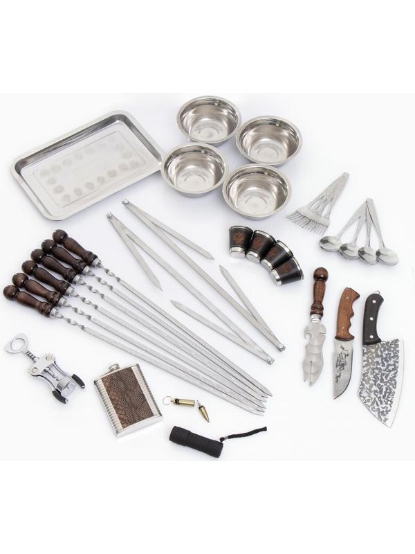 Набор с шампурами подарочный 