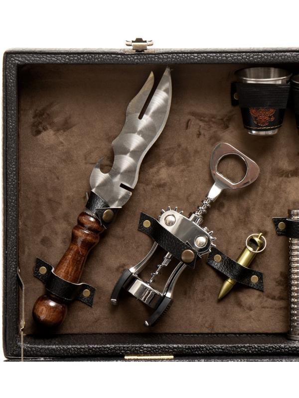 Набор с шампурами подарочный 