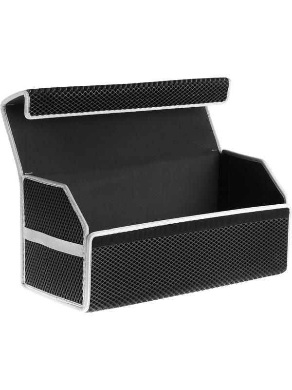 Органайзер саквояж в багажник автомобиля, из EVA-материала, 70 см, серый кант