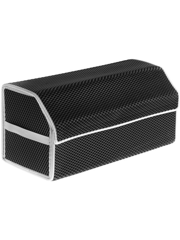 Органайзер саквояж в багажник автомобиля, из EVA-материала, 70 см, серый кант