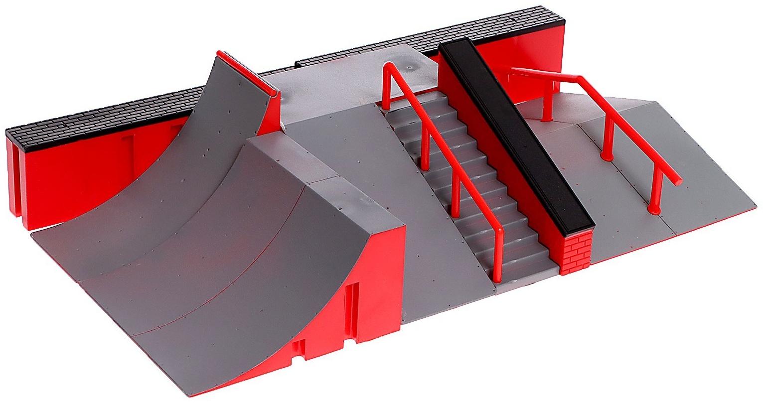 Набор скейт-парк «Экстремал», фингерборд и фингербайк