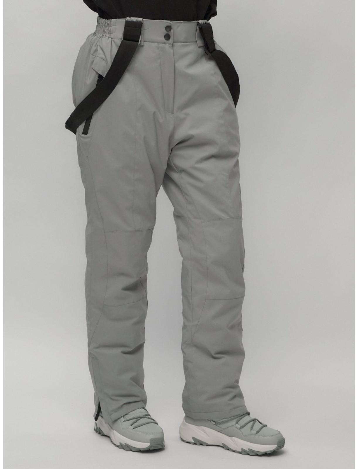 Костюм горнолыжный женский, размер 52, цвет зелёный