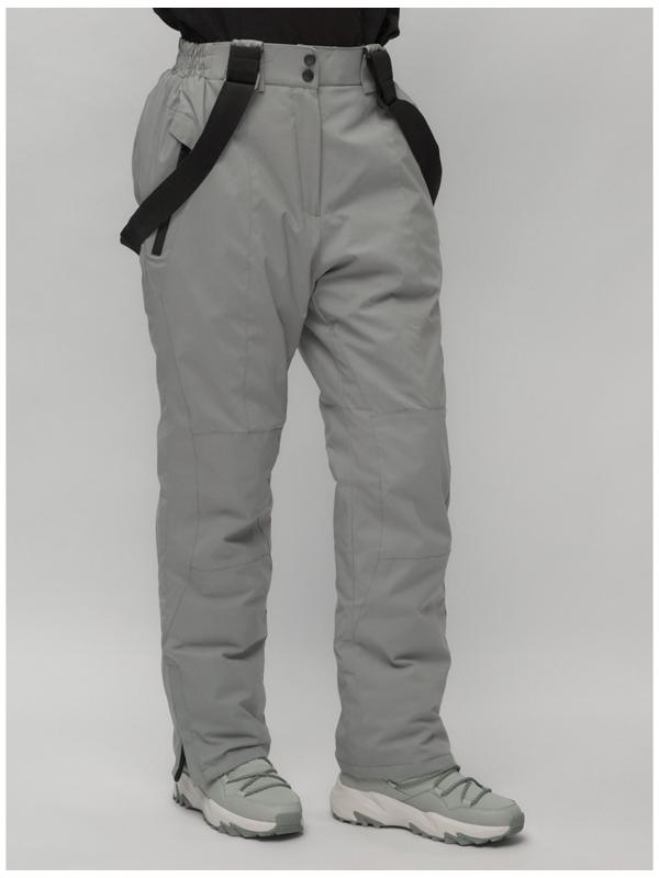 Костюм горнолыжный женский, размер 52, цвет зелёный