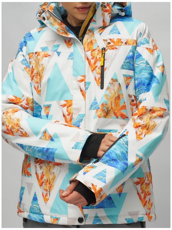 Костюм горнолыжный женский, размер 46, цвет голубой