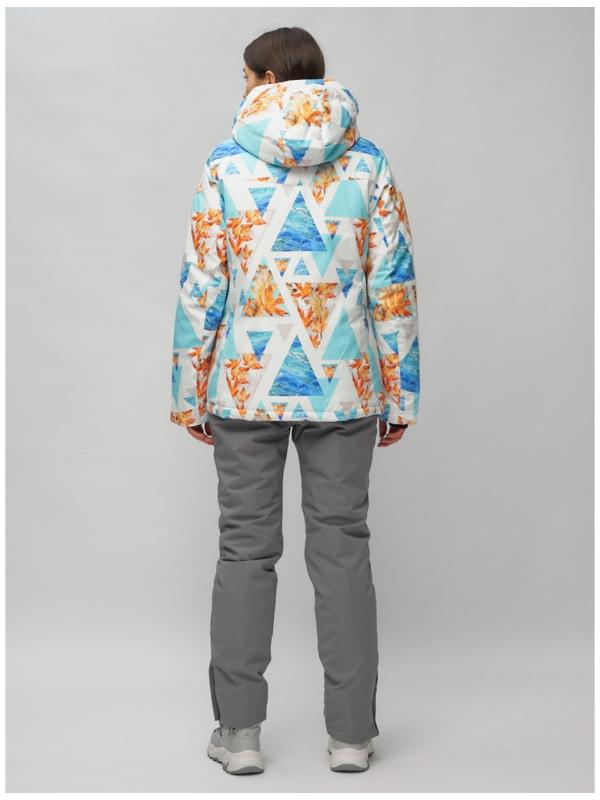 Костюм горнолыжный женский, размер 46, цвет голубой