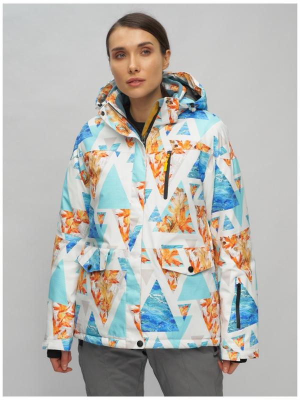 Костюм горнолыжный женский, размер 46, цвет голубой