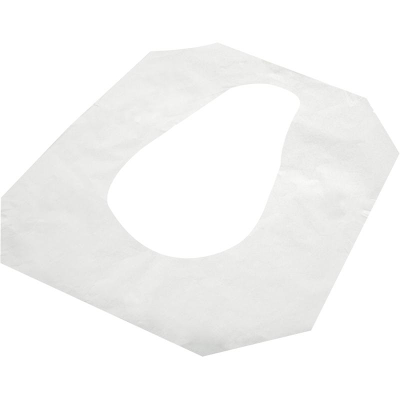 Одноразовые покрытия на унитаз Luscan Professional 1/2 сложения 250шт/уп