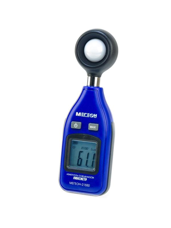 Люксметр (измеритель освещенности) МЕГЕОН 21550