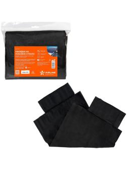 Накидка на лобовое стекло Airline, внешняя, защита от солнца, снега и льда, 100х150 см,чёрная   9827