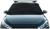 Накидка на лобовое стекло Airline, внешняя, защита от солнца, снега и льда, 100х150 см,чёрная   9827