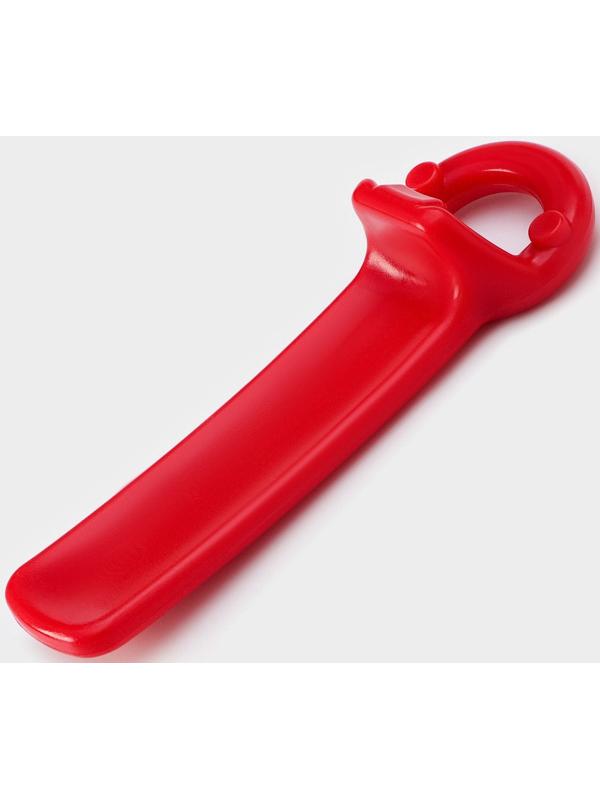 Открывашка Доляна «Садовод» для винтовых крышек, 14 см, цвет красный