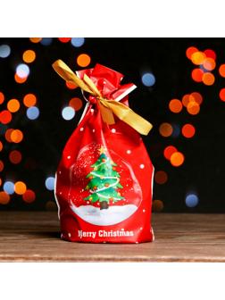 Пакет полиэтиленовый подарочный 