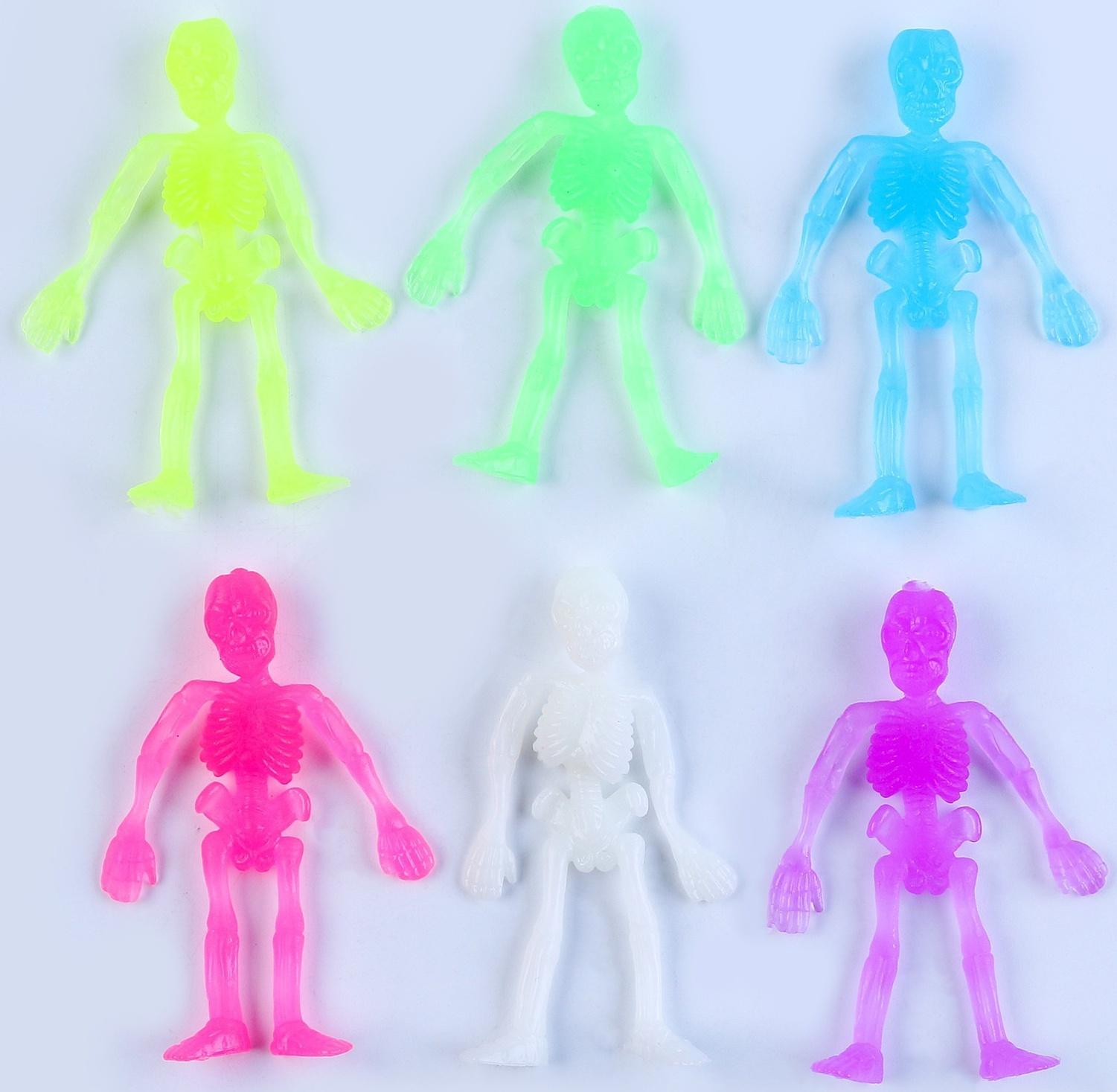 Мялка антистресс «Скелетики», цвета МИКС