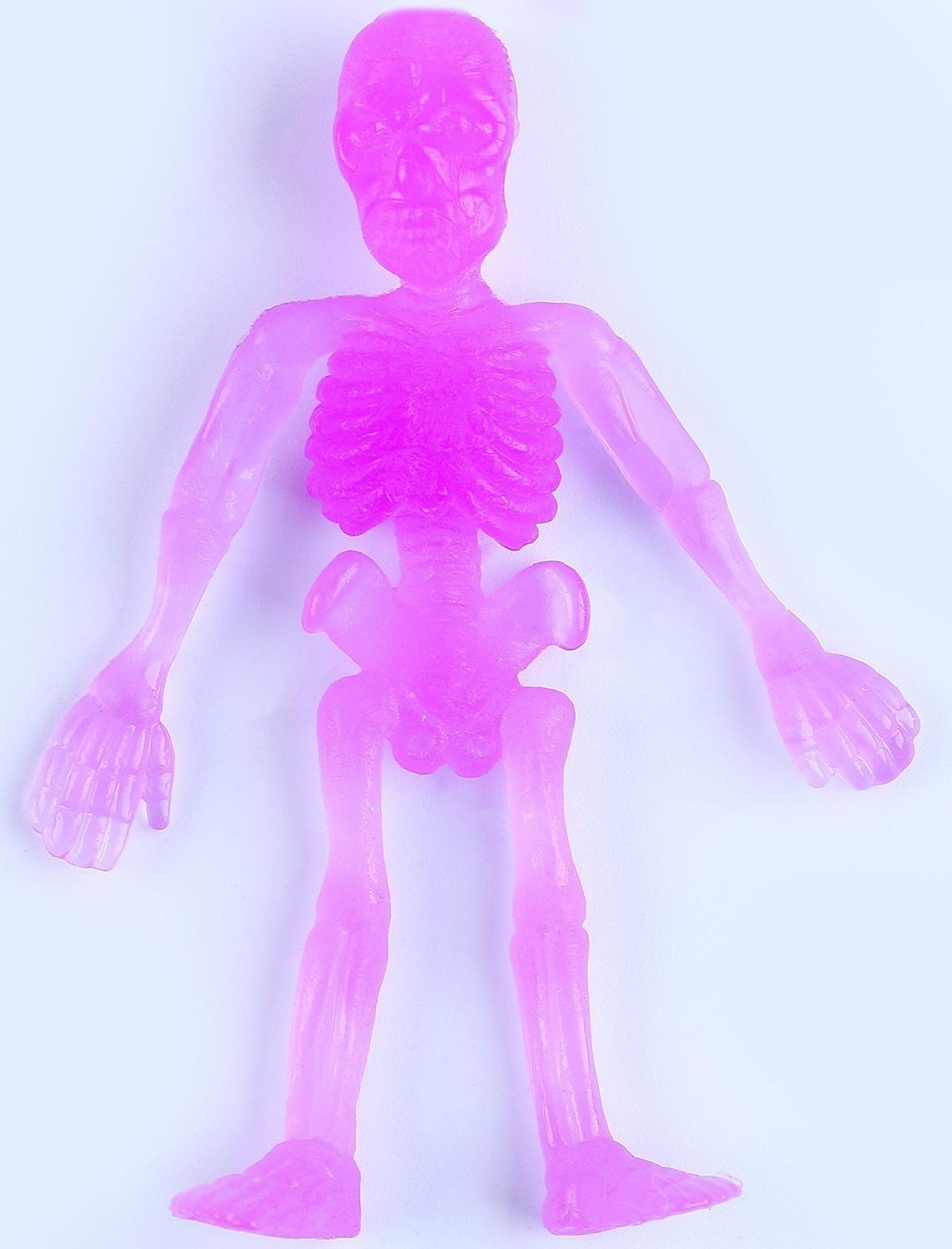 Мялка антистресс «Скелетики», цвета МИКС