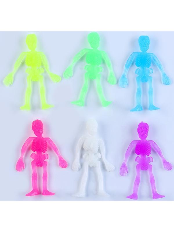 Мялка антистресс «Скелетики», цвета МИКС