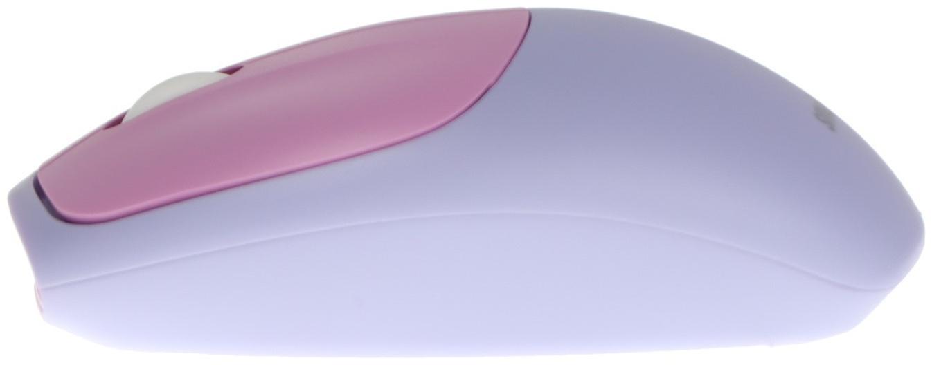 Комплект клавиатура и мышь Smartbuy SBC-666395AG-V,беспровод,мембран,1000 dpi,USB,фиолетовый