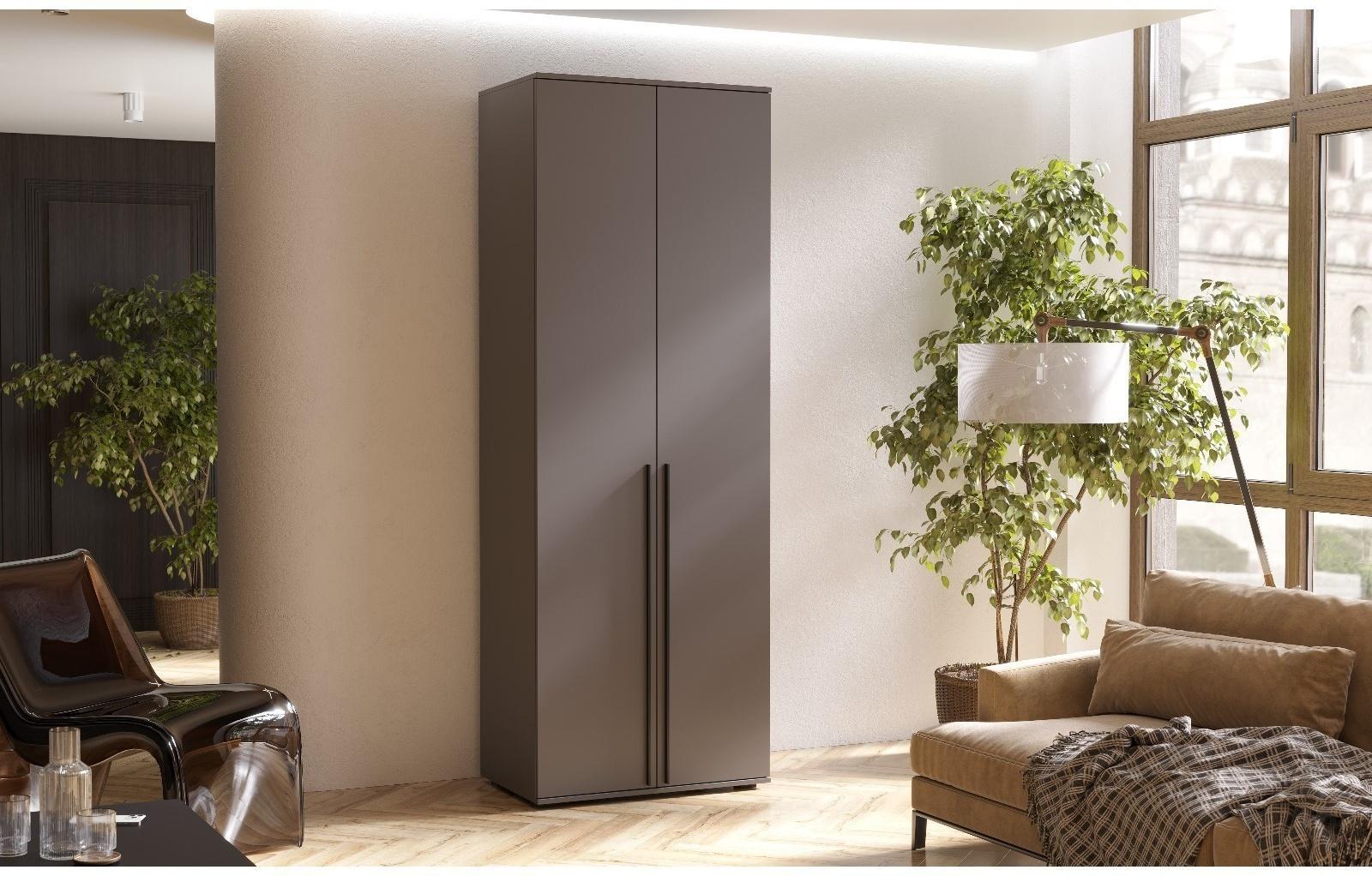 Шкаф 2х ств Норд, 800х510х2236, Графит