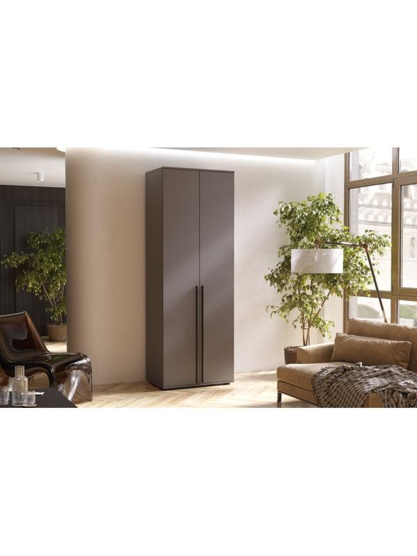 Шкаф 2х ств Норд, 800х510х2236, Графит