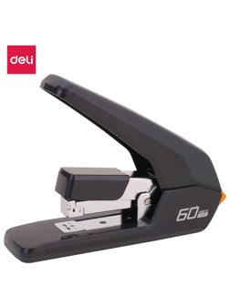 Степлер Deli E0465BLACK Expert 24/6 26/6 23/6 23/8 23/10(60л)сниж усил черн