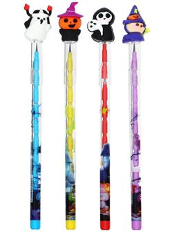 Карандаш секционный-прикол МИКС Хеллоуин