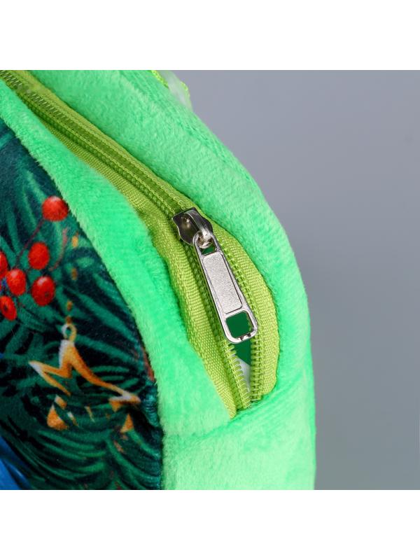 Рюкзак детский «Дракончик на ёлочном шарике», р. 24 × 24 см