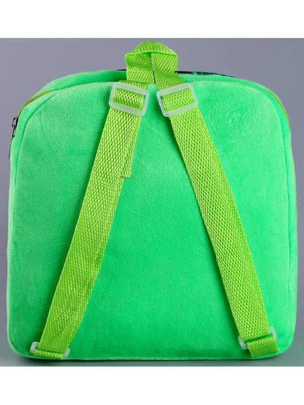 Рюкзак детский «Дракончик на ёлочном шарике», р. 24 × 24 см