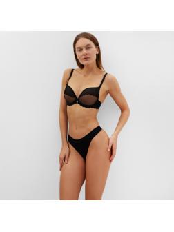 Бюстгальтер женский, цвет чёрный, размер 75В