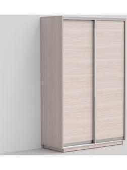 Шкаф-купе «Эко-Сим Д», 1000х600х2200 мм, ЛДСП, цвет шимо светлый