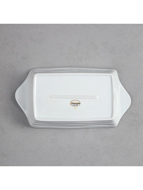 Форма для запекания, 1 л, фарфор, Иран