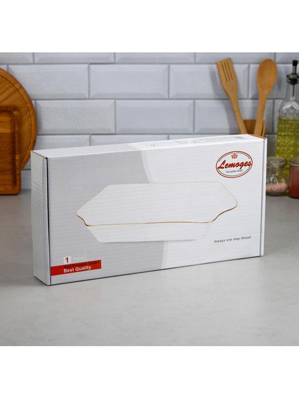 Форма для запекания, 2 л, фарфор, Иран