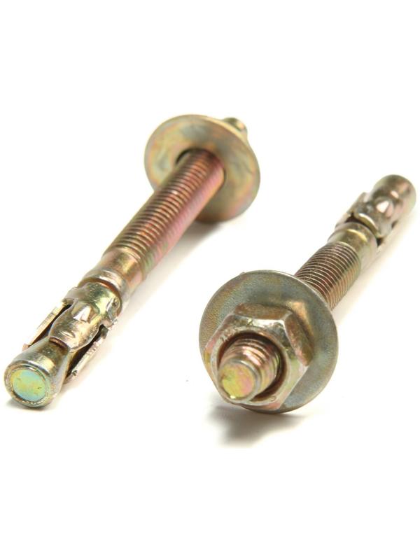 Анкер, клиновой, желтый цинк, 6х65 мм, 250 шт