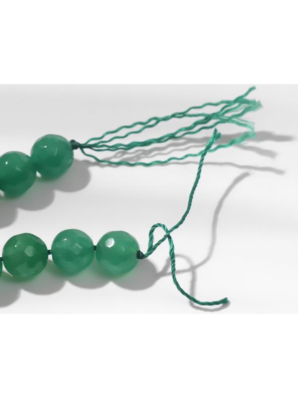 Бусины на нити шар №8 гранёный 