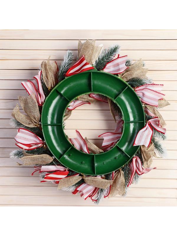 Венок новогодний d- 33 см 