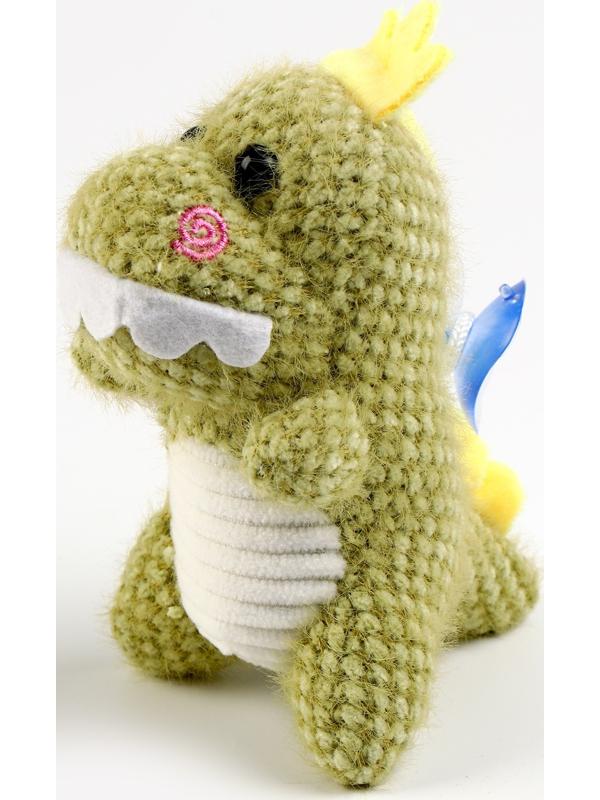 Мягкая игрушка «Динозаврик» на присоске, 12 см, цвет МИКС