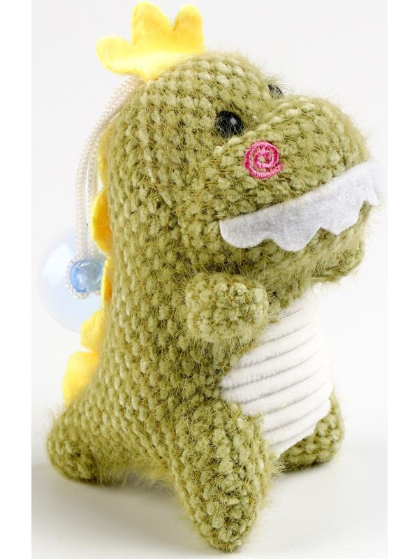 Мягкая игрушка «Динозаврик» на присоске, 12 см, цвет МИКС