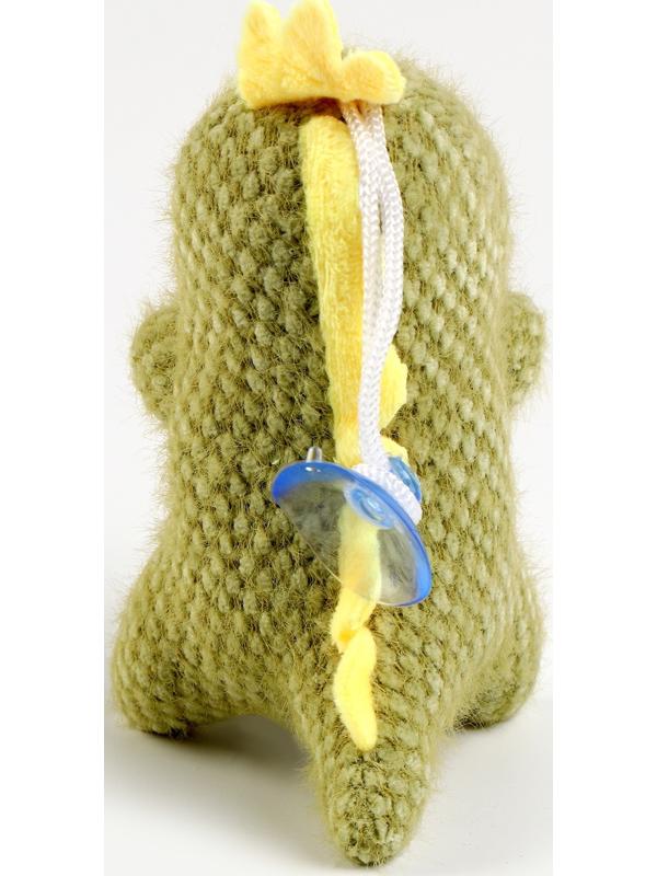 Мягкая игрушка «Динозаврик» на присоске, 12 см, цвет МИКС