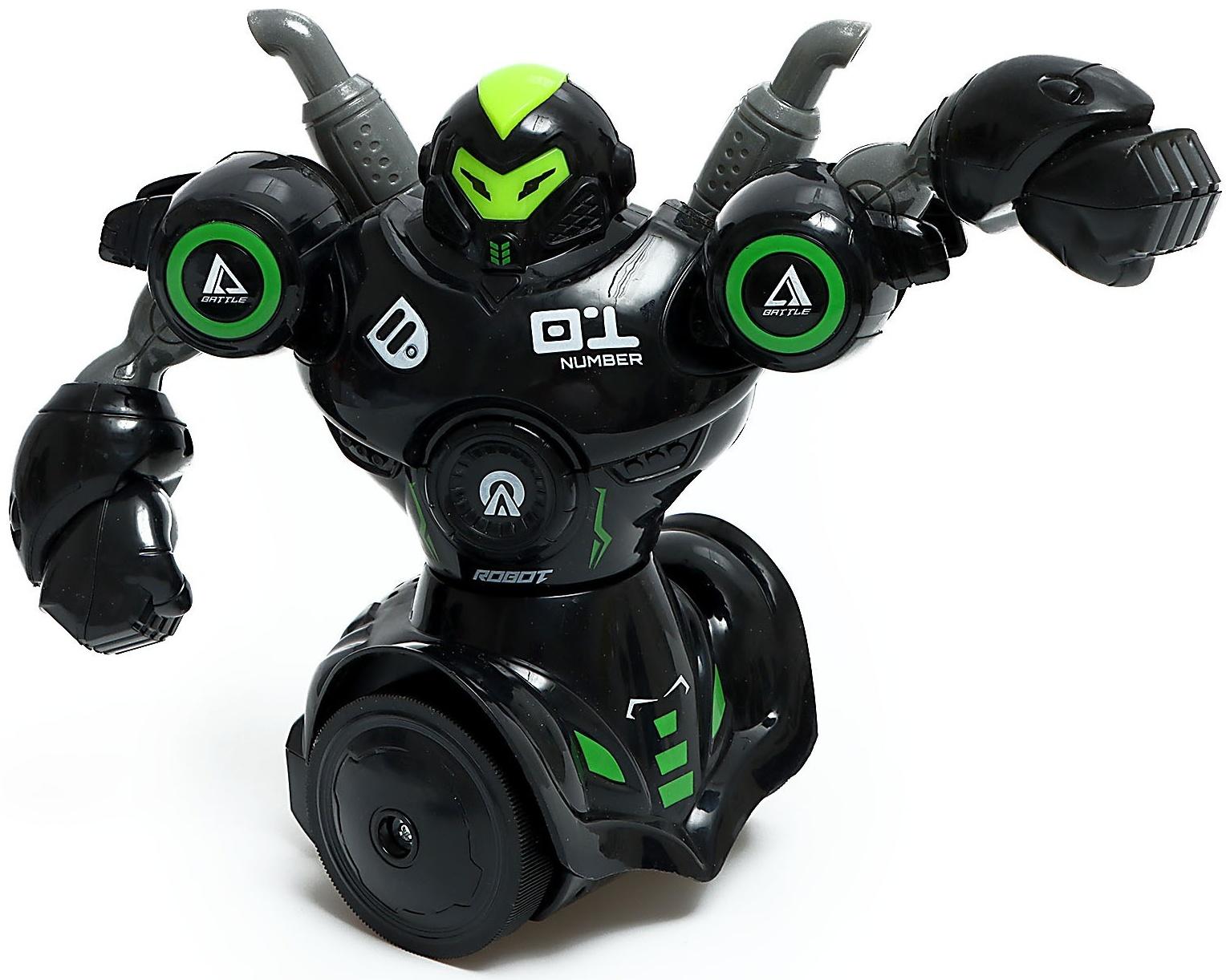 Набор роботов на радиоуправлении «Битва ботов», световые и звуковые эффекты