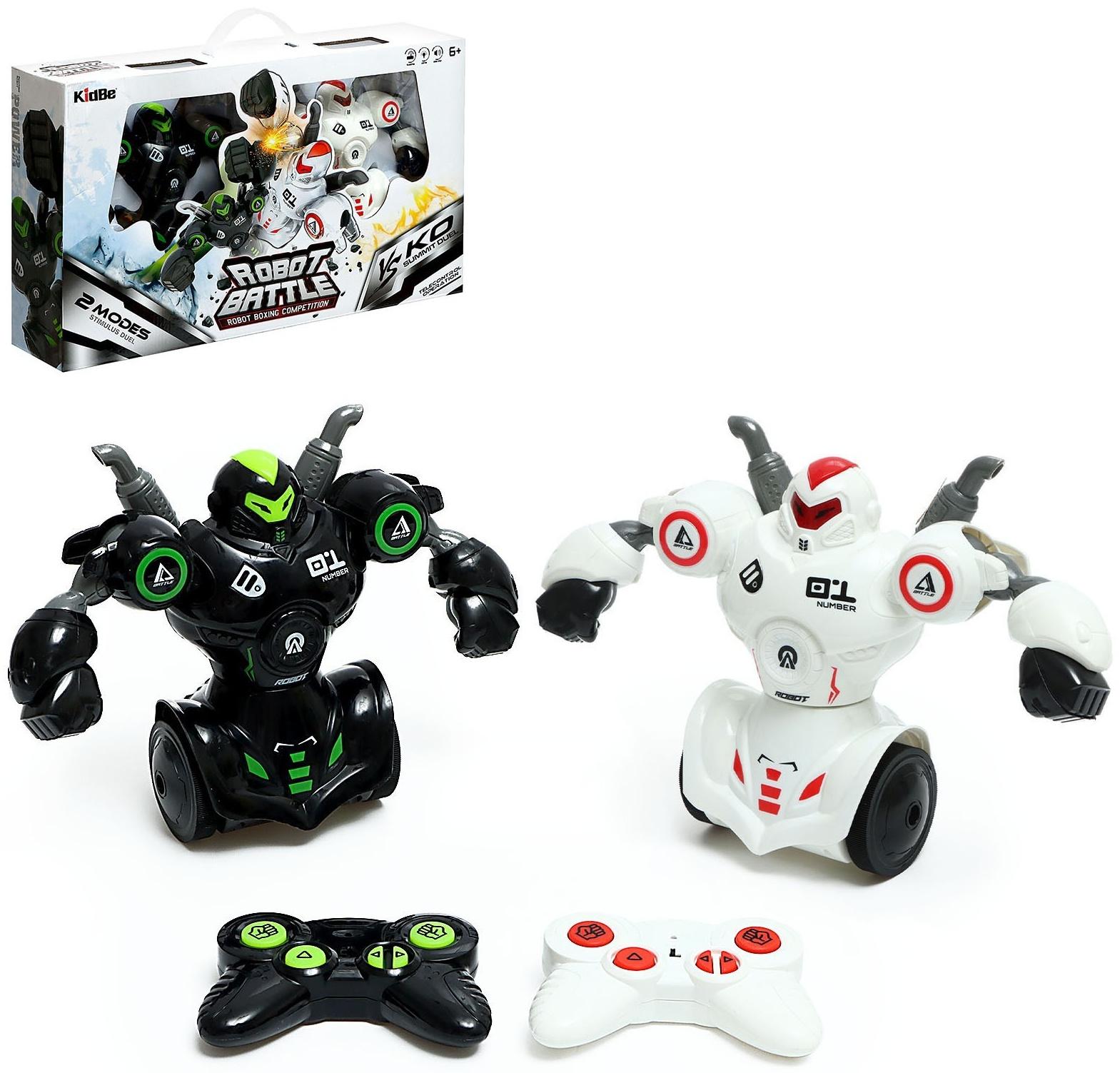 Набор роботов на радиоуправлении «Битва ботов», световые и звуковые эффекты