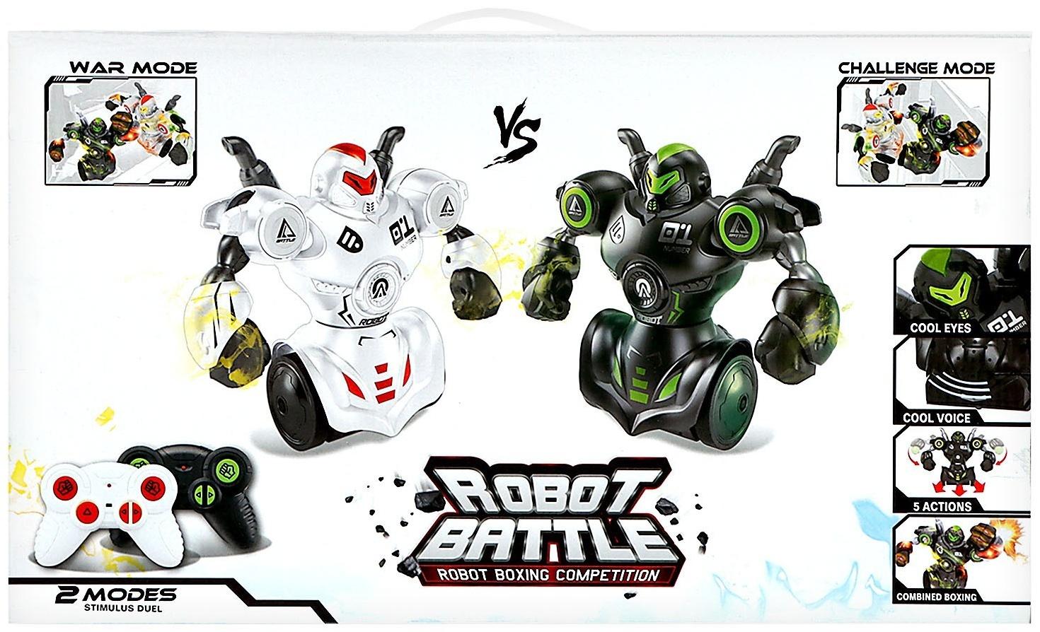 Набор роботов на радиоуправлении «Битва ботов», световые и звуковые эффекты