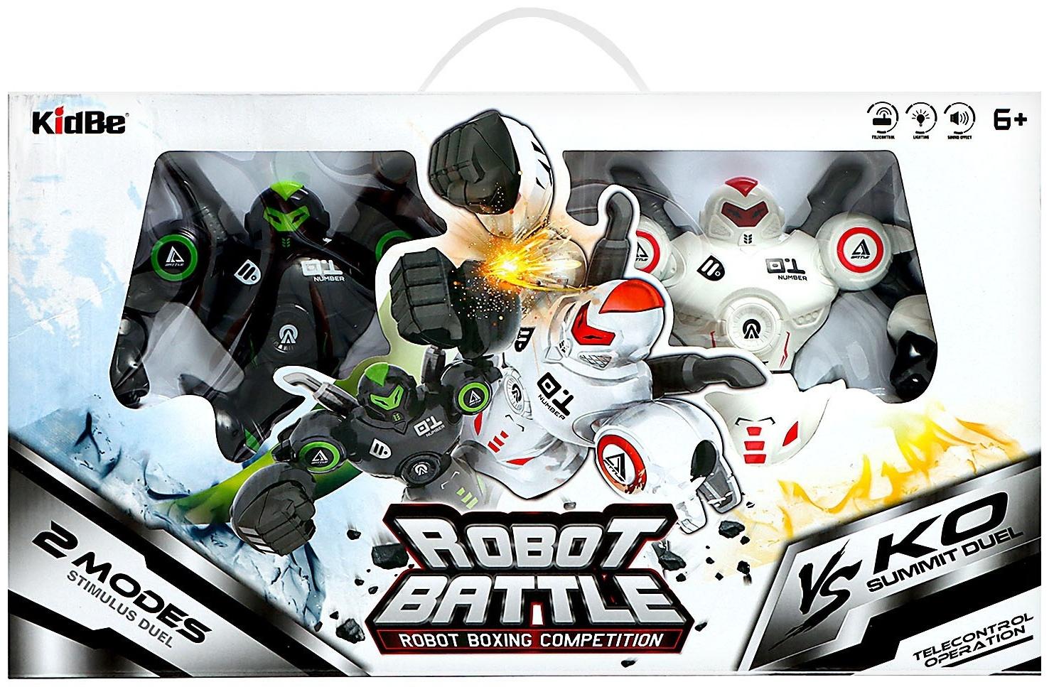 Набор роботов на радиоуправлении «Битва ботов», световые и звуковые эффекты