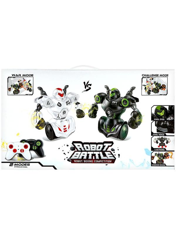 Набор роботов на радиоуправлении «Битва ботов», световые и звуковые эффекты