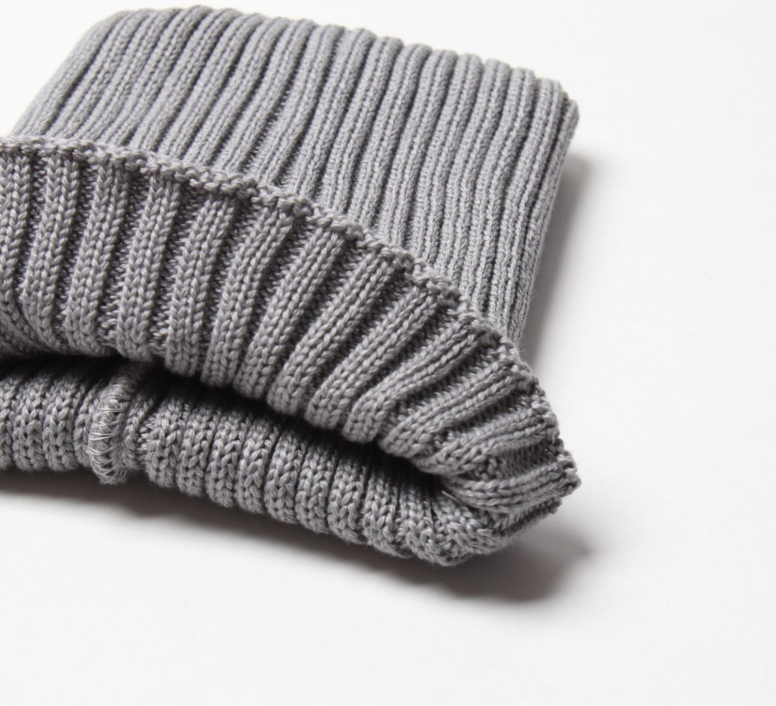 Комплект детский (шапка, снуд) MINAKU  р-р 56-58, цвет серый